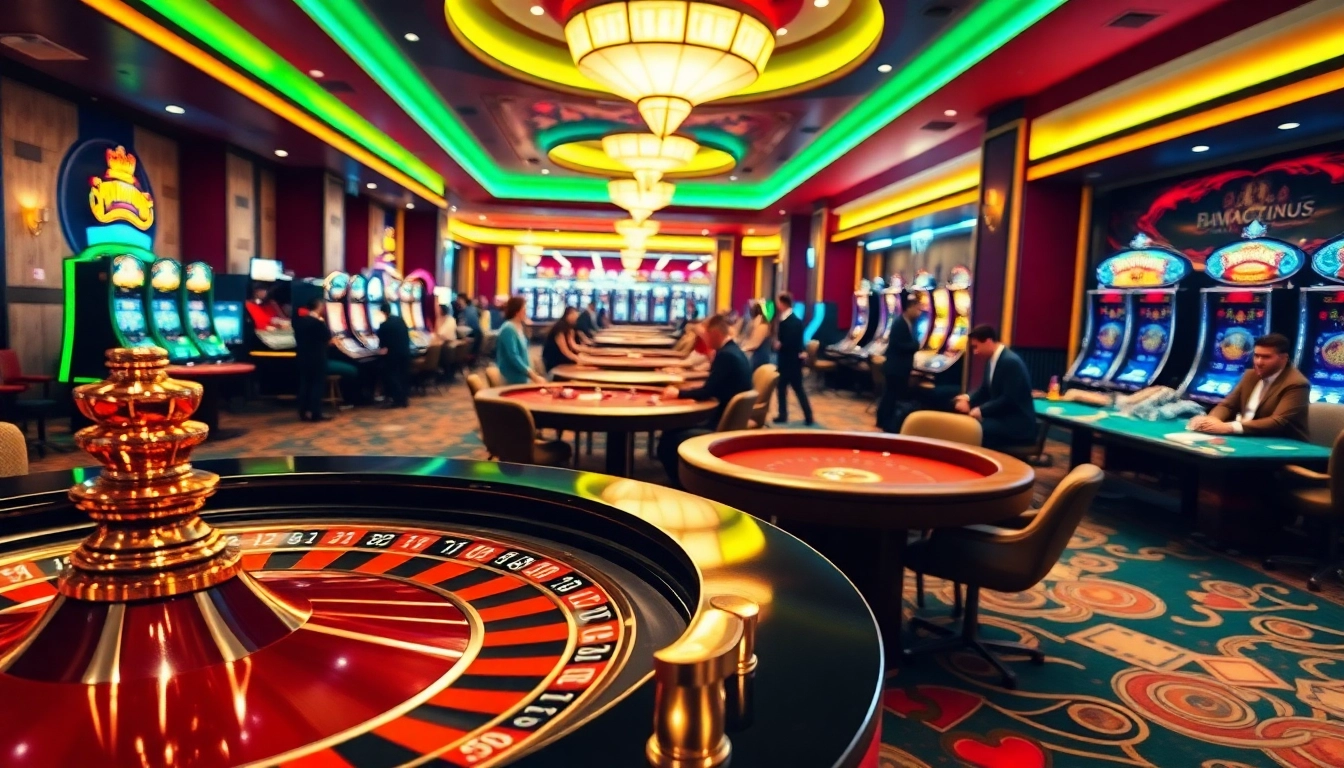 main casino excitement captured with mole4d gaming atmosphere and vibrant players.