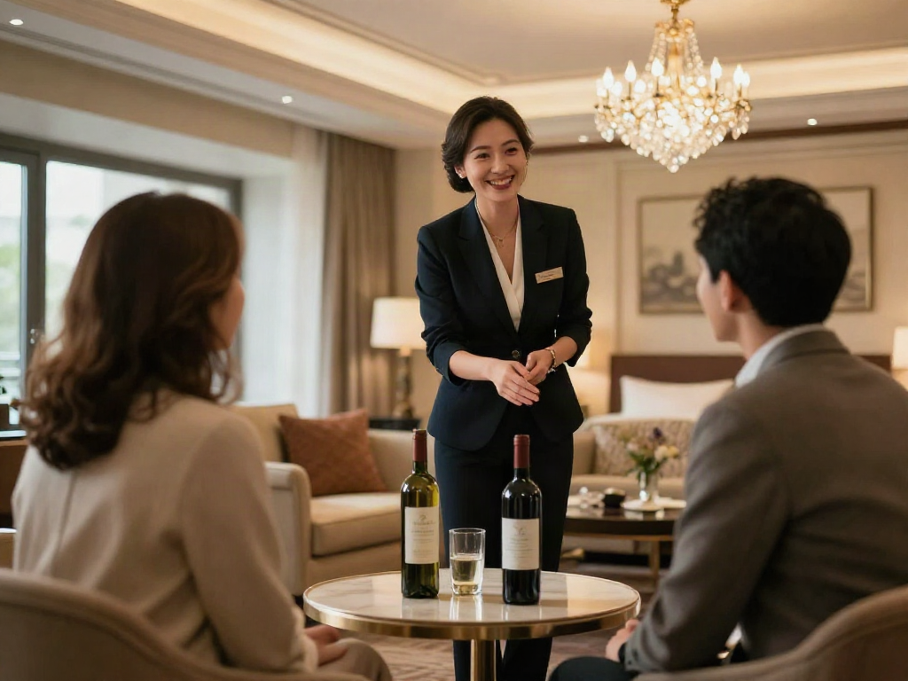 Gurgoan escorts offering a luxurious experience in an upscale hotel suite.