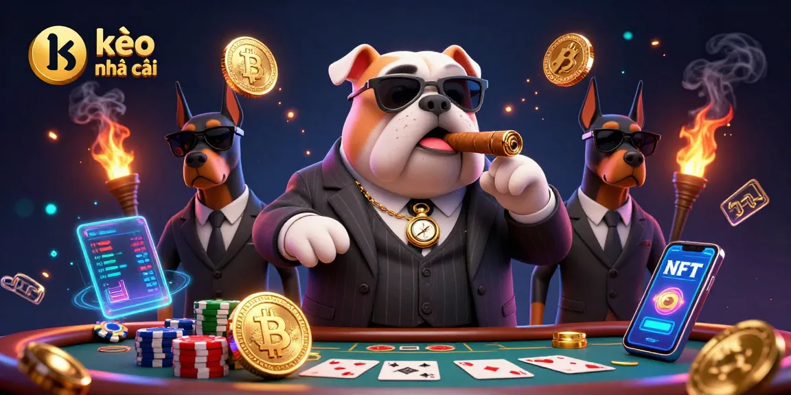 Bet on kèo nhà cái while enjoying an exciting poker scene with cartoon characters.