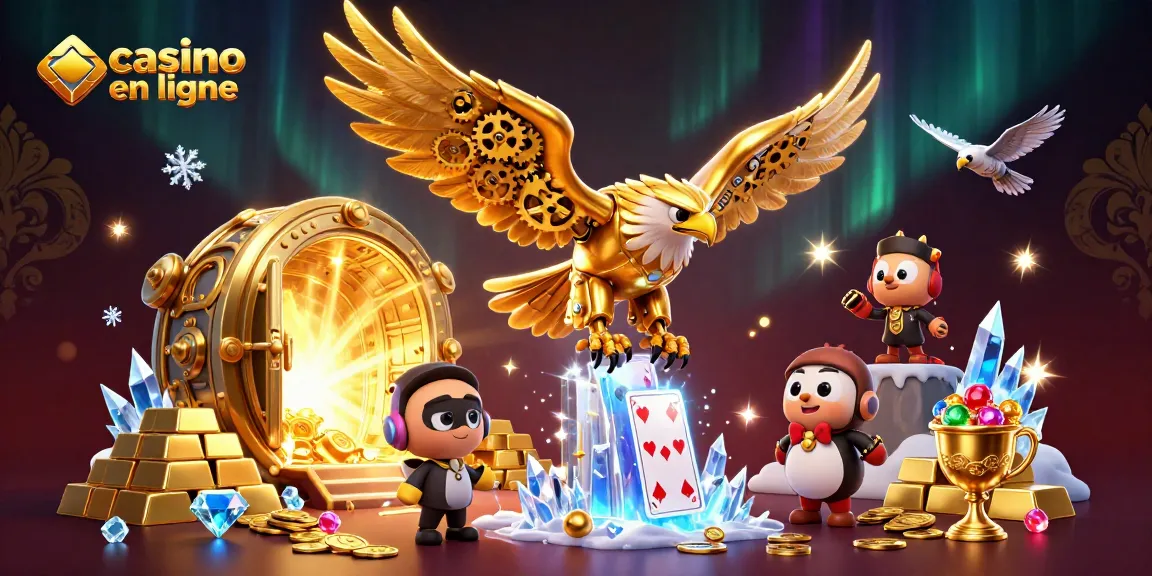 Découvrez la richesse des jeux dans ce casino en ligne avec des personnages fantastiques et des trésors scintillants.