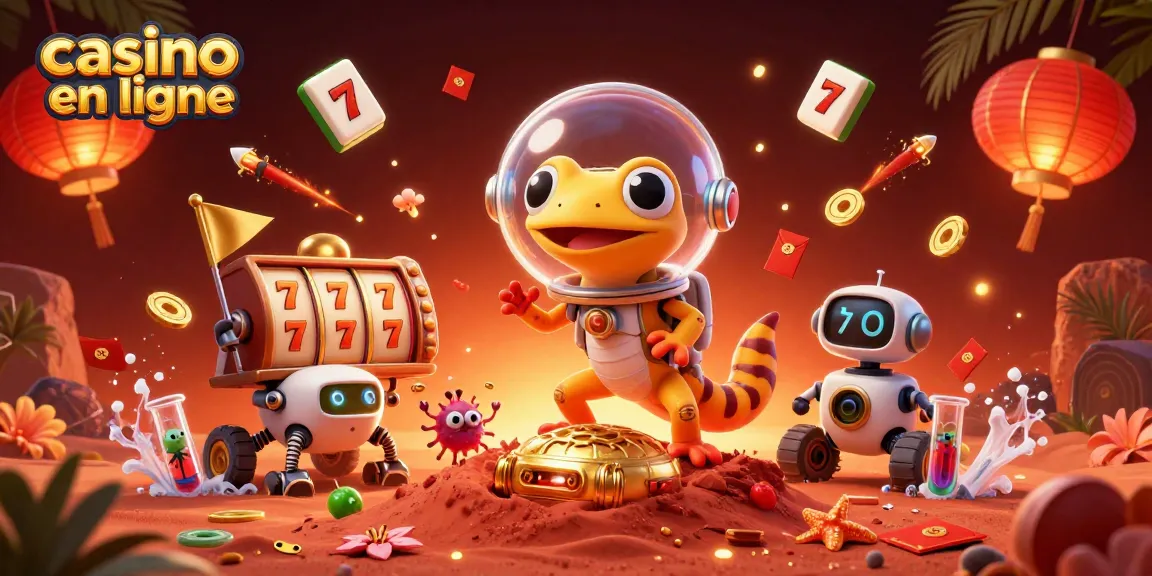 Gagnez avec les machines à sous dans le casino en ligne à Mars