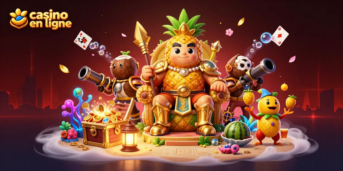 Profitez de l'expérience de jeu immersive au casino en ligne avec des trésors et des personnages colorés