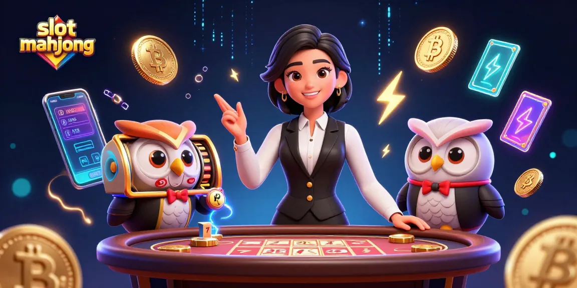 Engage with the slot mahjong experience through dynamic 3D illustration of dealers and casino elements.