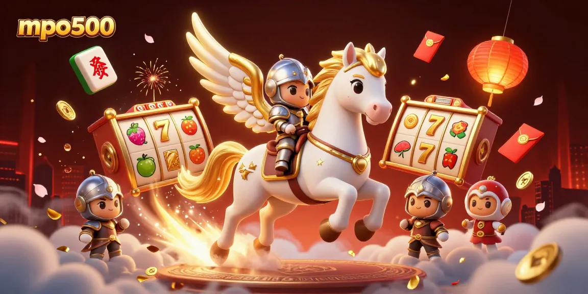 Engage with mpo500's vibrant slots and jackpots through enchanting visuals and dynamic characters.
