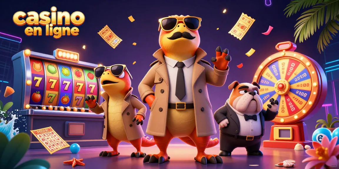 Évadez-vous avec des raptors déguisés en profitant d'un casino en ligne coloré.