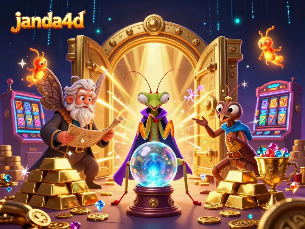 JANDA4D menampilkan permainan slot menarik dengan peluang menang tinggi dalam suasana magis.