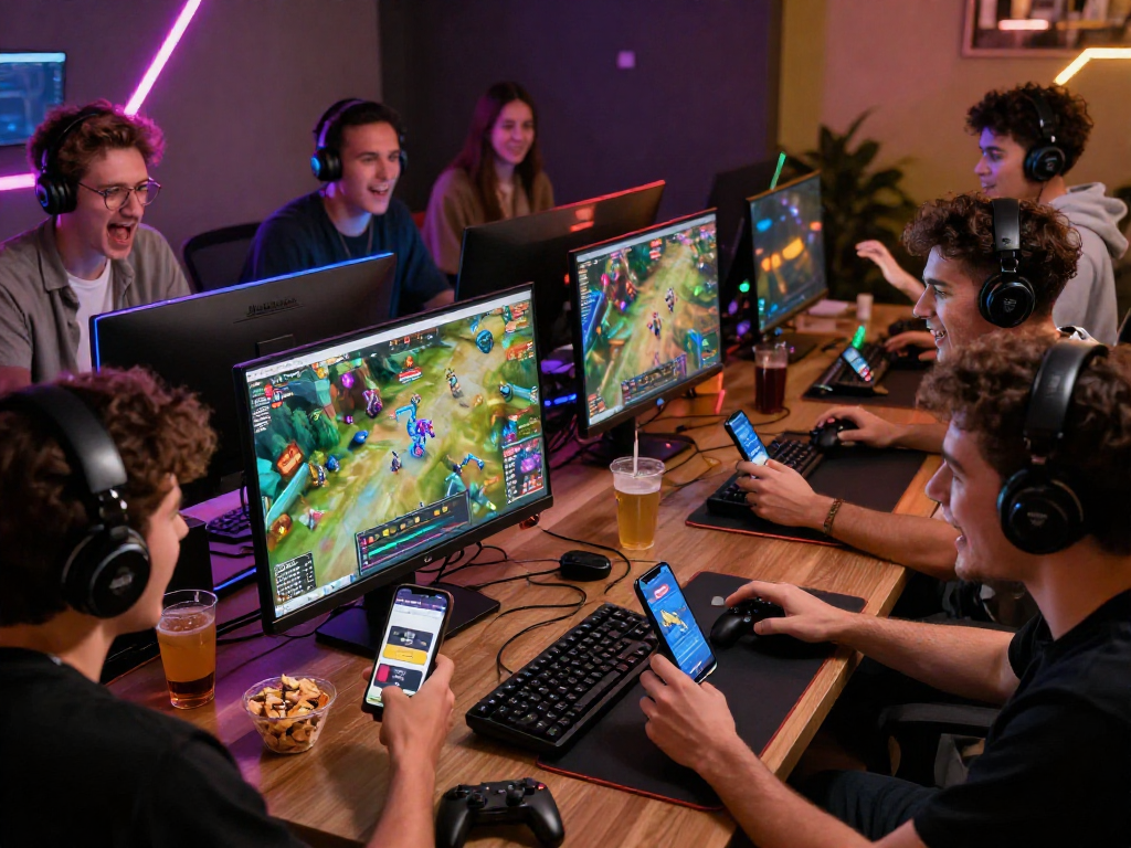 Đăng ký Jin88 cùng bạn bè chơi game trực tuyến sôi động tại nhà.