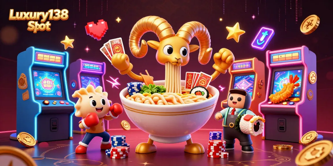 Experience the thrilling Luxury138 Slot action with our vibrant 3D illustration featuring exciting casino elements.
