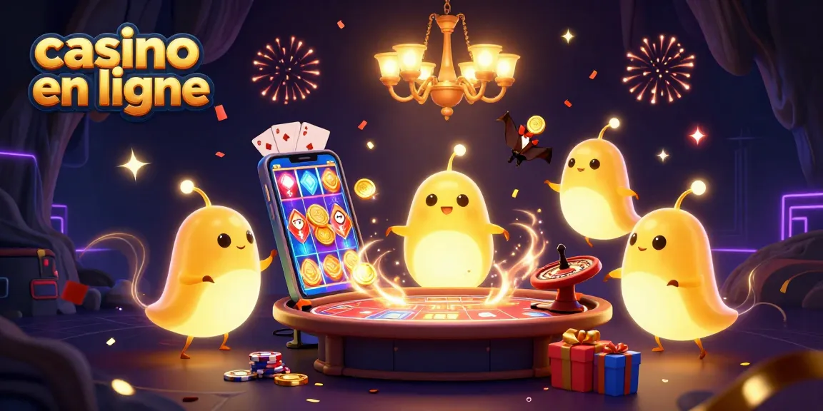 Découvrez les jeux de casino en ligne dans une ambiance illuminée par des vers luisants.