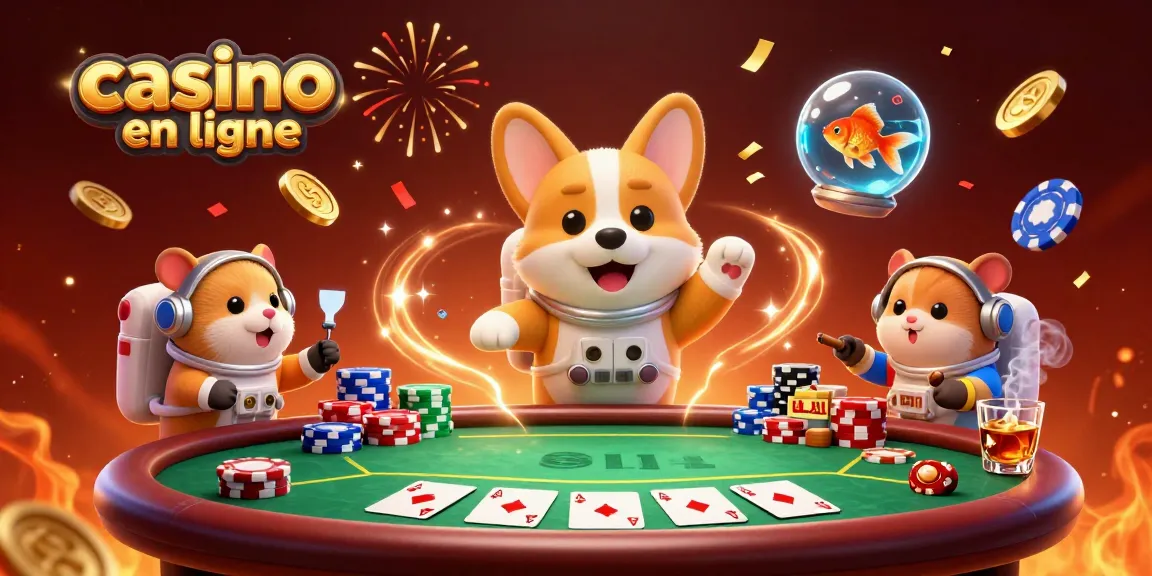 Apprenez à gagner au casino en ligne avec des personnages amusants et un décor dynamique en 3D.