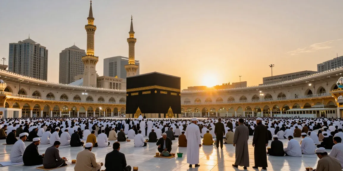 Experience umroh Itikaf in the timeless atmosphere of Masjidil Haram during Ramadan, providing a unique travel guide to spiritual journeys and adventure tourism.