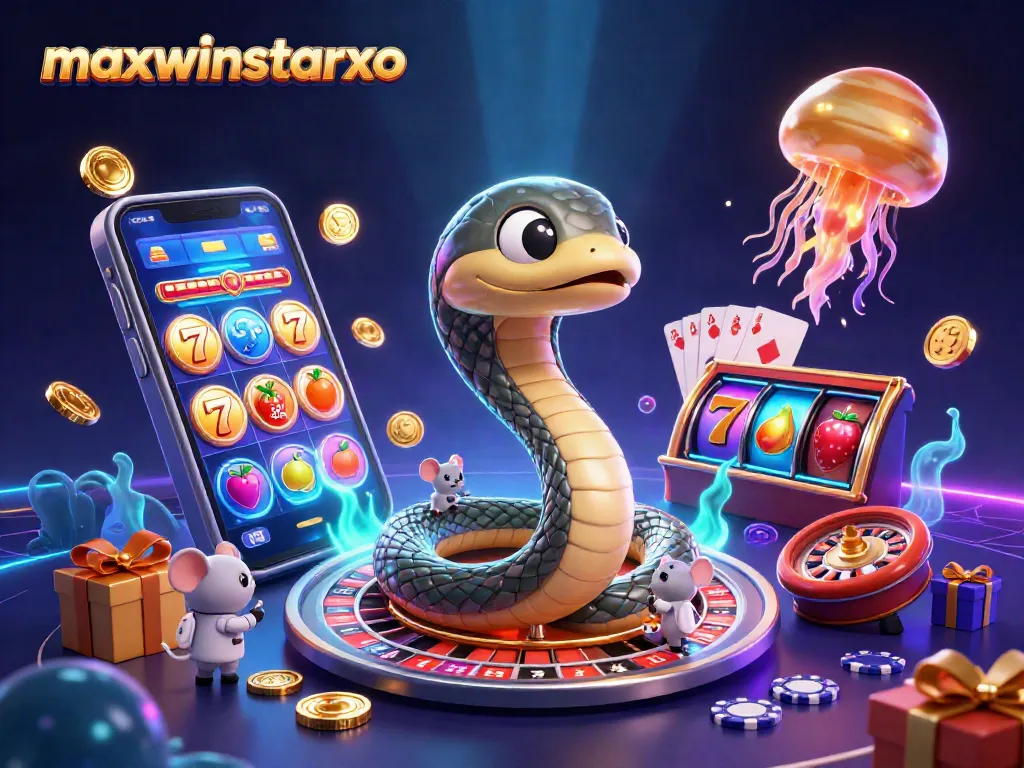 Experience maxwinstarxo with a cosmic gaming scene showcasing astronauts betting on celestial roulette.