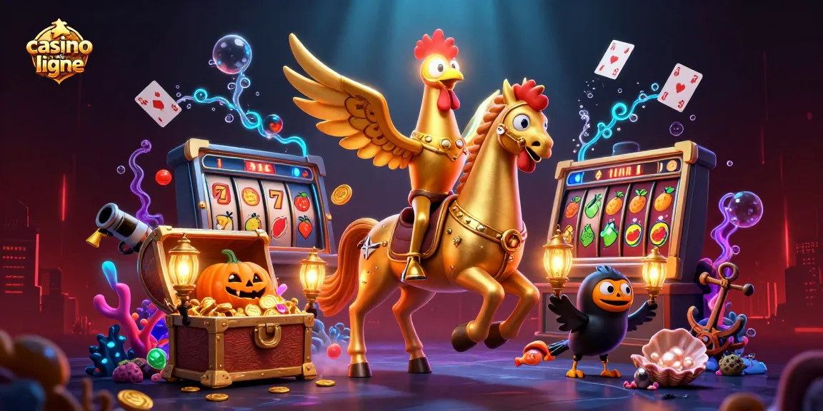 Émouvoir les joueurs dans un casino en ligne avec des personnages fantastiques et riches en couleurs.