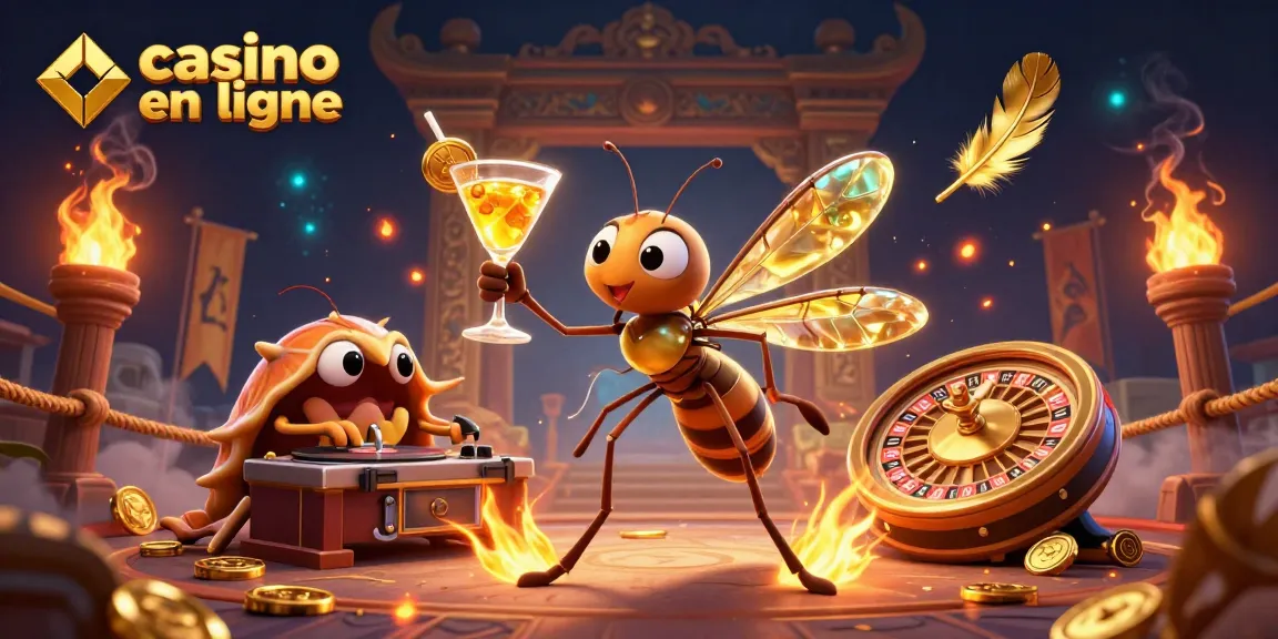Le casino en ligne propose une ambiance unique avec un moustique mascotte et un DJ trilobite.