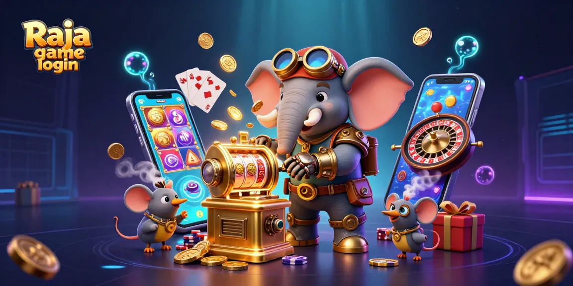 Experience the excitement of Raja game login with vibrant slot action and engaging characters.