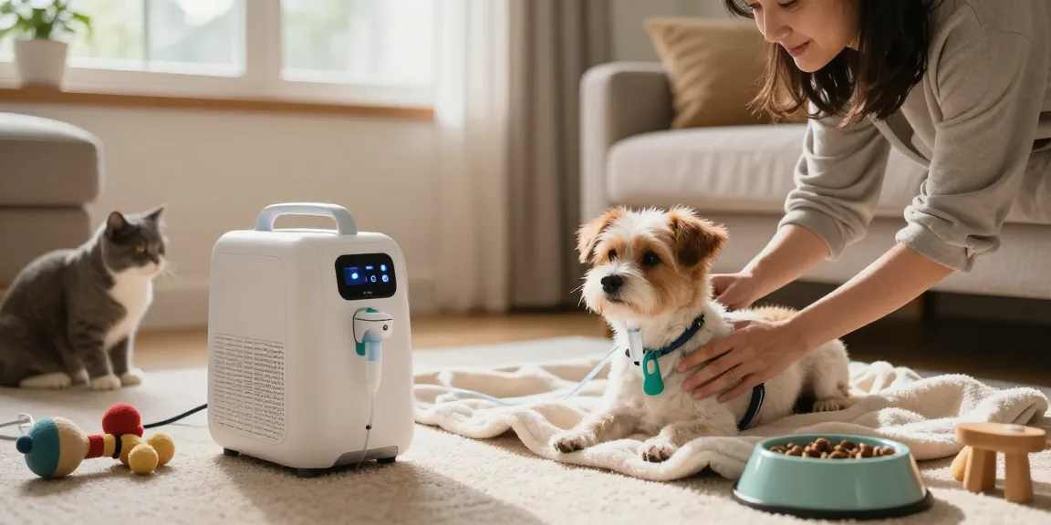 Understanding how to choose a pet oxygen machine while caring for your furry friend.