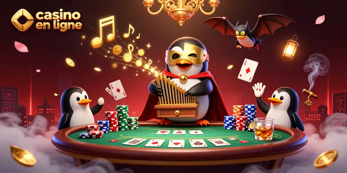 Gagnez avec des jeux captivants de casino en ligne tout en admirant des éléments de jeu animés.
