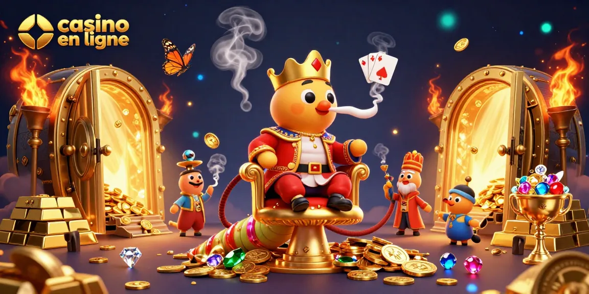 Gagnez avec des jeux de casino en ligne comprenant un maître de shisha et des trésors scintillants.