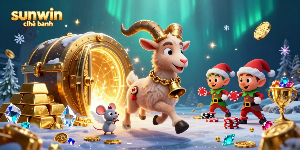 Join the fun and excitement at sunwin chính hãng casino, where Krampus goat oversees thrilling games and festive chaos.