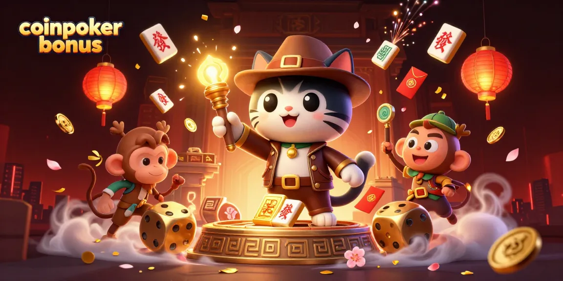 Profitez du bonus CoinPoker en découvrant des artefacts de casino dans un temple magique unique.