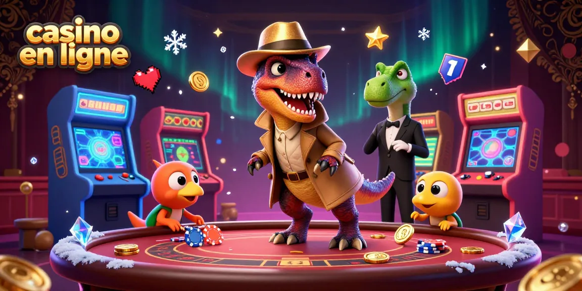 Gagnez avec le velociraptor au blackjack dans ce casino en ligne coloré et dynamique.