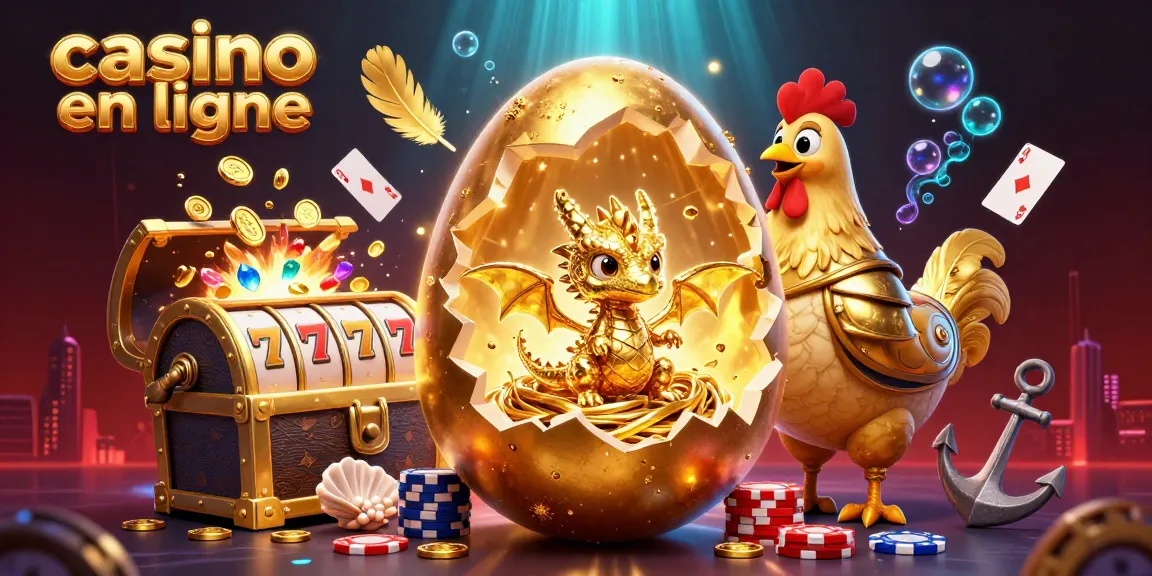 Jouer dans un casino en ligne avec un dragon en or dans un décor de jeu captivant.