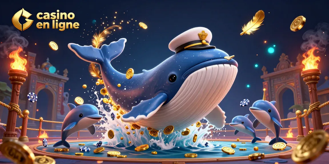 Plongez dans l'univers du casino en ligne avec nos personnages animés autour de pièces d'or.