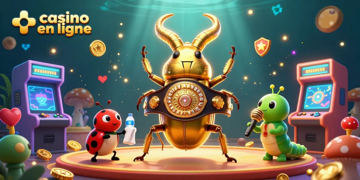 Jouez à des jeux captivants sur casino en ligne avec une scène dynamique de personnages 3D uniques.